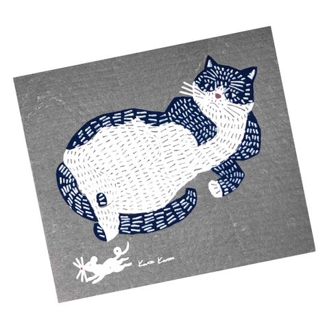 【Kata Kata】日本懶惰貓超吸水海棉擦拭布(5573105)