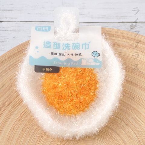 一品川流 百研 / 荷包蛋洗碗巾-13cm-6條入