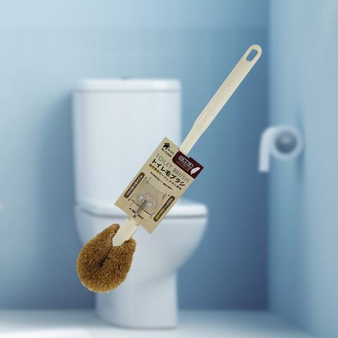馬桶棕刷-附無痕掛勾-3支