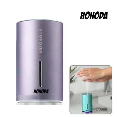 ★夏日必備★HOHODA HND N8 紅外線智能感應噴霧機-繽紛紫 香氛機 補水儀