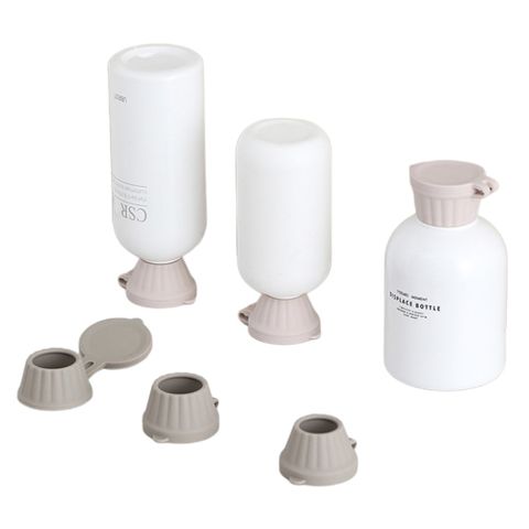 FaSoLa 創意防漏倒立瓶蓋 S+M+L三入組 