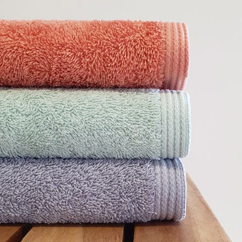 Sorema 舒蕾馬 歐盟生態紡織認證 原色精緻毛巾 50x100cm 多色可選(★580GSM★)