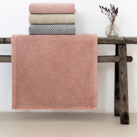 Sorema 舒蕾馬 葡萄牙時尚衛浴-地球永續共生系列-TERRA腳踏墊 50x80cm 多色可選(★五星飯店品味★)