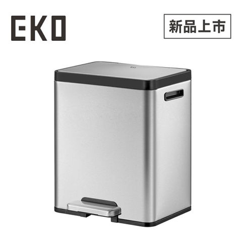 艾可靜音垃圾桶20L大容量防臭垃圾桶【EKO】國際品牌 / 品質保證附有除臭芳香蓋設計