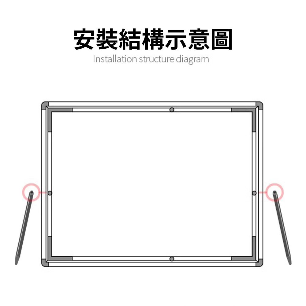 安裝結構示意圖Installation structure diagram