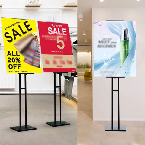 【莊禾】kt板展架落地立式廣告展示架