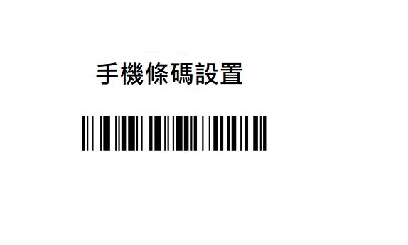 手機條碼設置