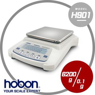 【hobon 電子秤】H901專業型高精密電子天平(6200g/0.1g )