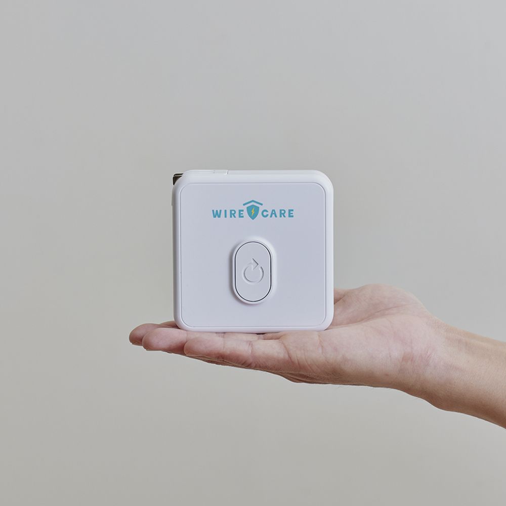 正德防火 WIRECARE宅電防護員-延長線用電/插座檢測夏季用電量高舊屋管道老舊隨時檢測保平安正德安全設備專家專業測電救星