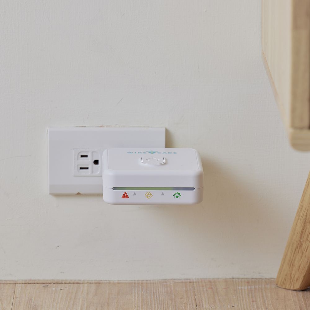 正德防火 WIRECARE宅電防護員-延長線用電/插座檢測夏季用電量高舊屋管道老舊隨時檢測保平安正德安全設備專家專業測電救星