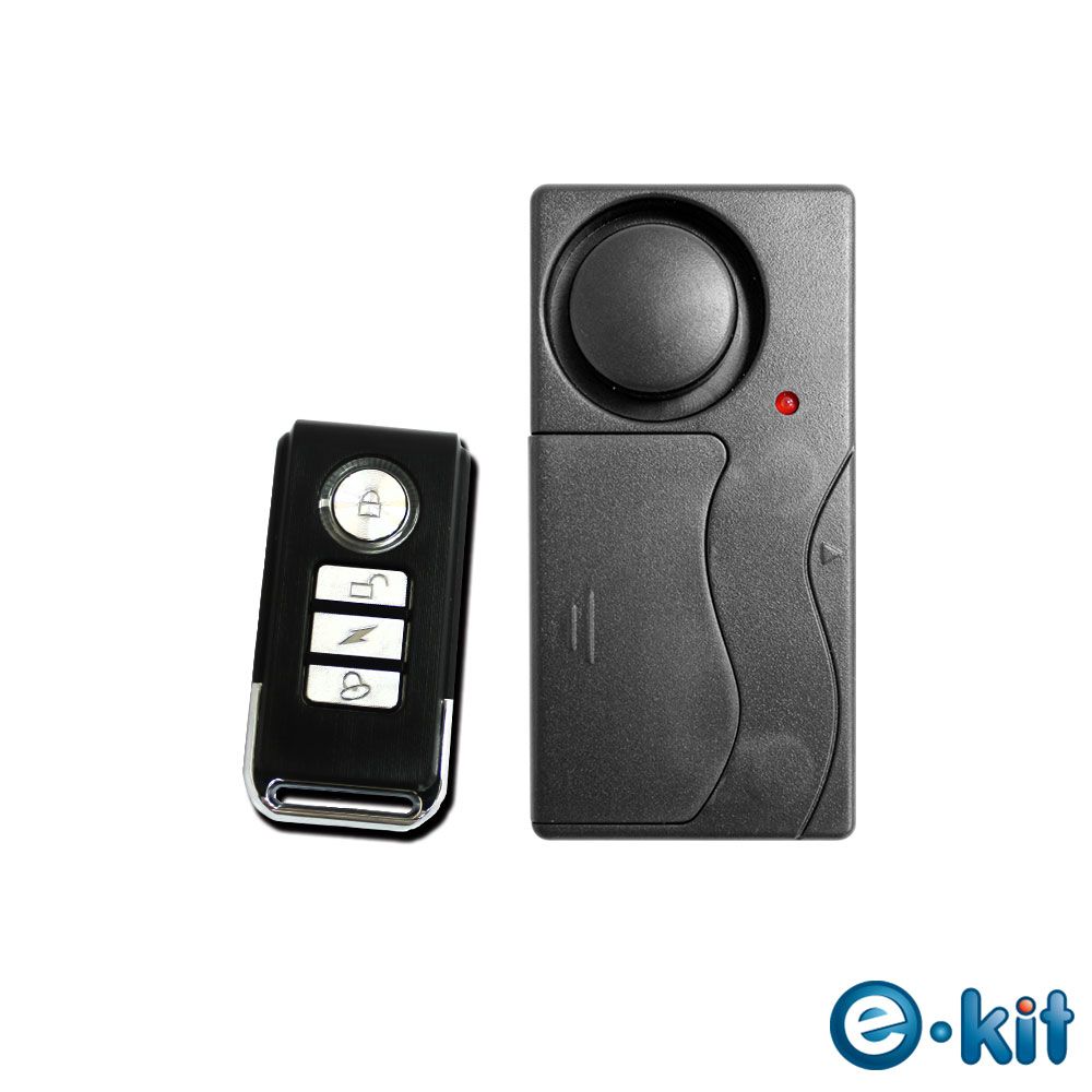 e-Kit 逸奇  震動感應門窗防盜警報器/無線遙控/迎賓門鈴/緊急警報聲/迎賓叮噹門鈴 ES-35A