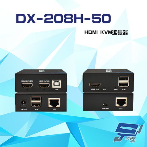 昌運監視器 HDMI KVM延長器 支援近端還出畫面 單邊供電 隨插即用(以MMS-060VP出貨)