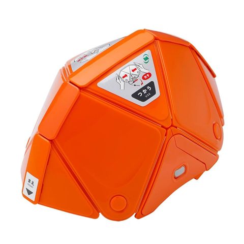 【Midori Anzen】日本原裝 防災折疊安全帽 TSC-10K 頭盔 地震 避難 停電 災害防治 辦公室