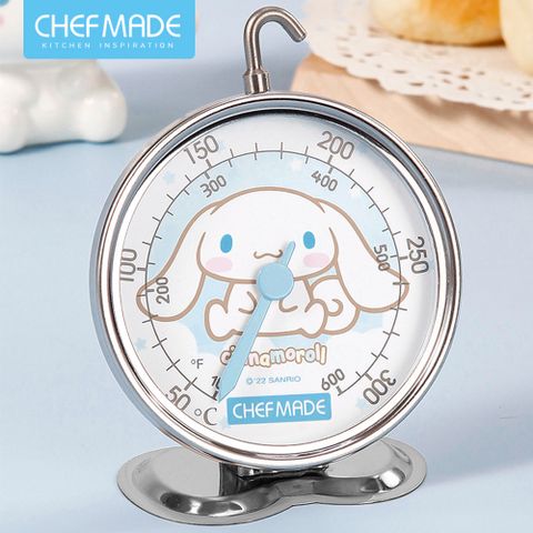 【美國Chefmade】大耳狗造型 不鏽鋼 烘焙烤箱溫度計(CM095)