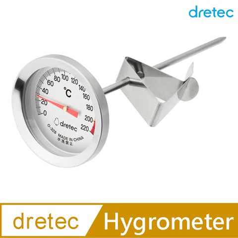 【DRETEC】日本 Dretec Hygrometer 烹飪料理油炸溫度計 O-328