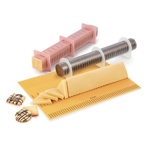 《tescoma》餅乾塑形刻度切割板3件