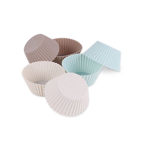 Luigi Ferrero Norsk矽膠瑪芬模6入(莫蘭迪)