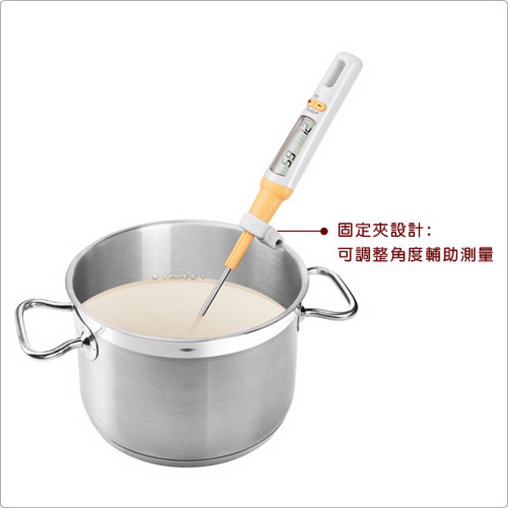 TESCOMA Delicia刮刀探針溫度計(30cm) | 食物測溫 烹飪料理 電子測溫溫度計