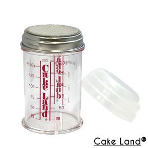 CakeLand 日本製【Cake Land】網篩糖粉量杯　250ml