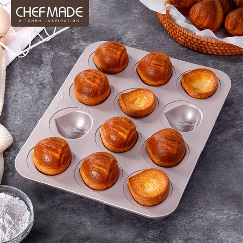 【Chefmade】栗子造型 12連不沾烤模 (CM012)