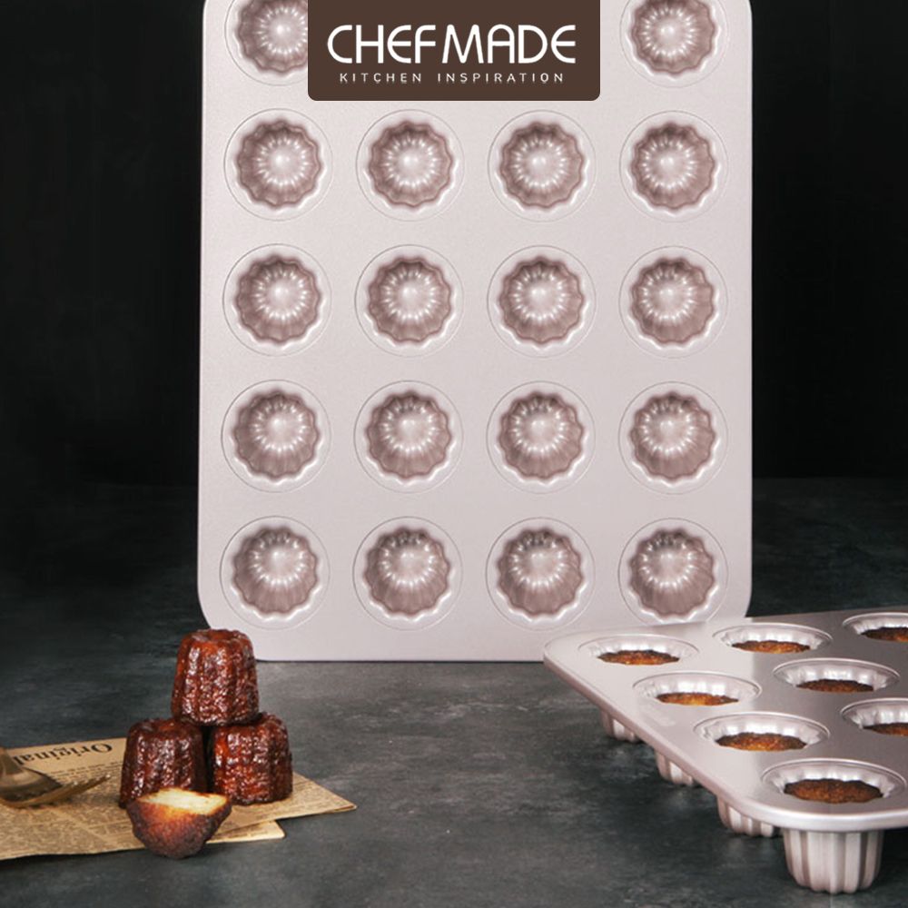 Chefmade 【美國】法式可麗露 迷你款 20連 不沾烤模(CM101)