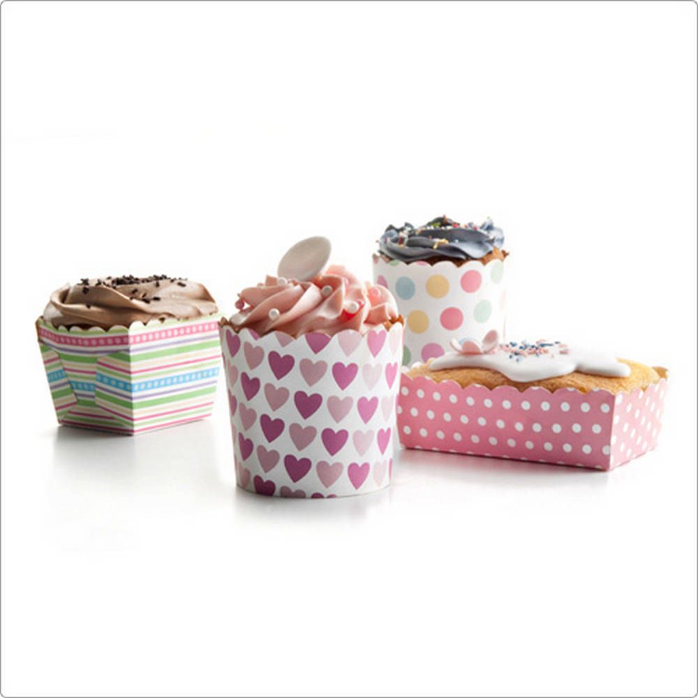 ibili 西班牙 Sweet蛋糕紙模20入(點線7cm) / 點心烤模