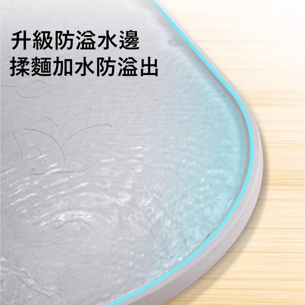 Klova 加厚6mm矽膠廚房揉麵墊 家用不粘鍋防滑烘焙墊 料理墊 和麵墊 65*45cm