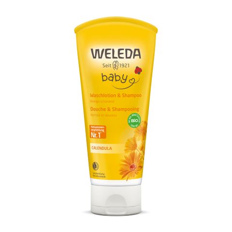 WELEDA 薇蕾德 金盞花寶貝洗髮/沐浴乳 200 ml