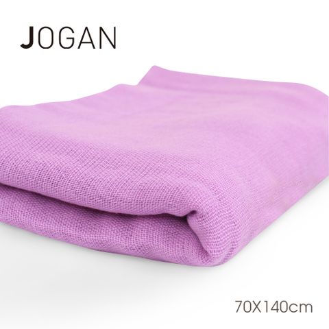 OVLOV 三層紗素色大浴巾-紫/日本寶寶嬰兒被單包巾涼被毛巾