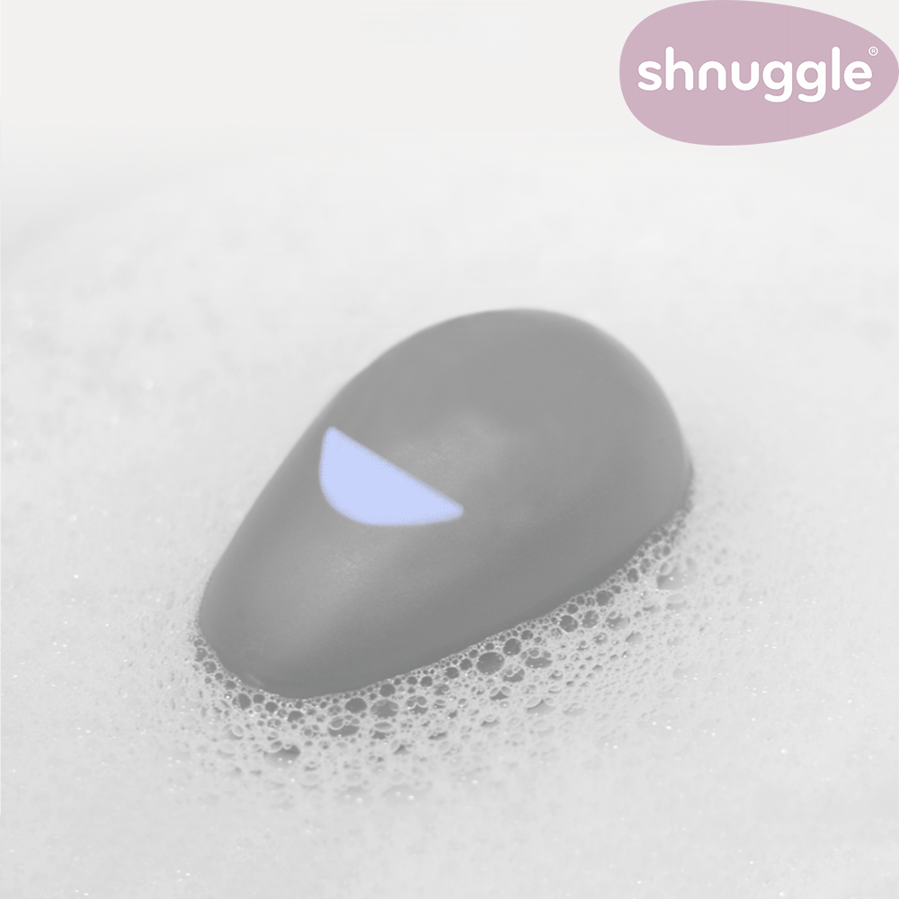 【英國Shnuggle】Pebbly LED顯示水溫計–感溫變色 判讀容易