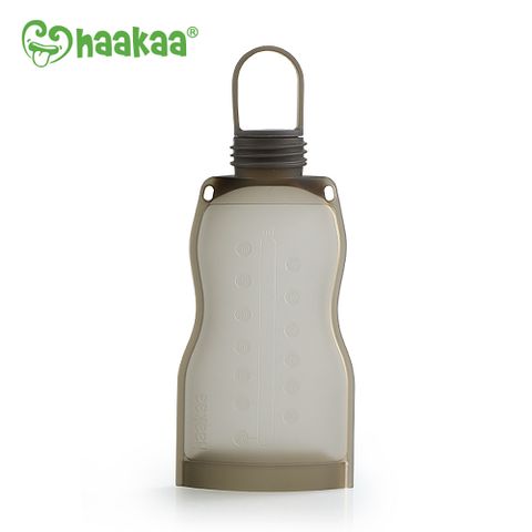 Haakaa 【紐西蘭】矽膠多功能儲乳袋260ml (可重複使用母乳儲存袋)