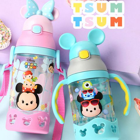 迪士尼 TSUM TSUM系列 兒童吸管水壺