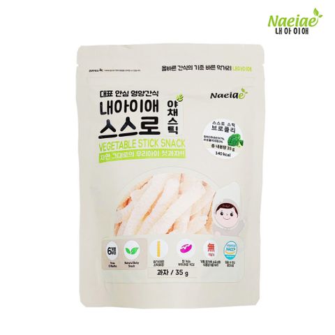 Naeiae韓國米棒-花椰菜30g(建議6個月以上適吃)