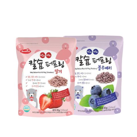 【韓國BEBEST】幼兒米圈圈40g(建議8-9個月以上食用)