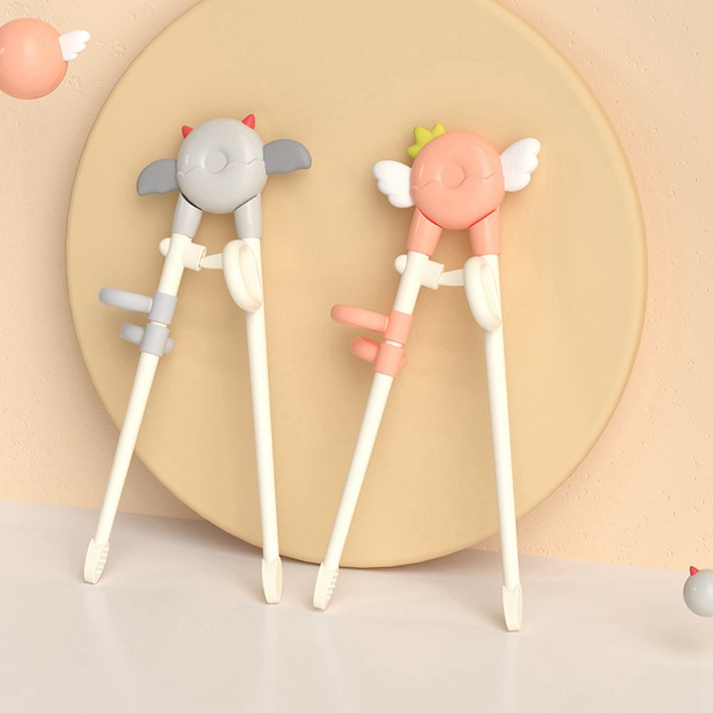 vanibaby 兒童學習筷2入組(天使+惡魔)