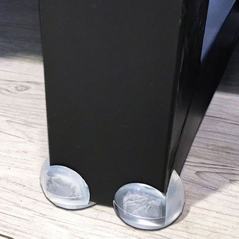 PS MALL防護角 防滑墊 防震墊 桌角防撞墊 保護邊角 PVC球型(3.5*2.4*2cm)防撞 10入