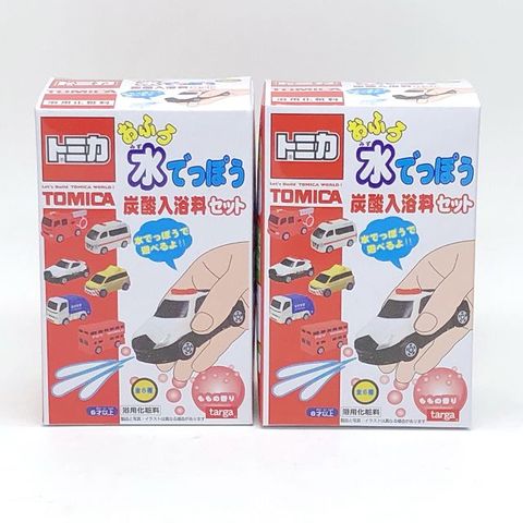 日本 入浴劑 沐浴劑 泡泡球 沐浴球 TOMICA 小汽車(2入)(6563)