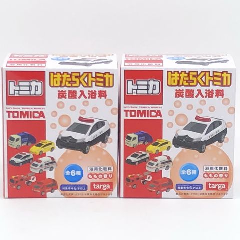 日本 TOMICA 入浴劑 沐浴劑 泡泡球 沐浴球-小汽車系列-2盒入(2916)