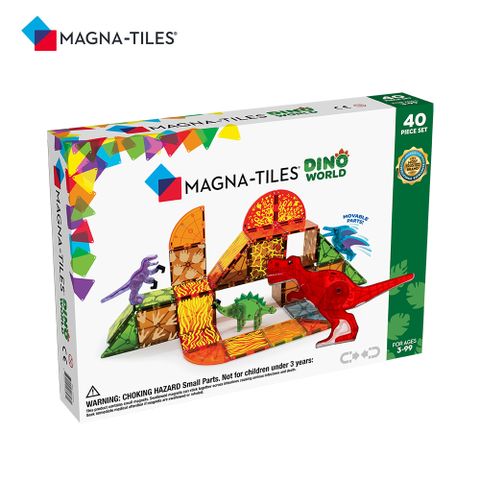 Magna-Tiles 磁力積木 恐龍世界 40片