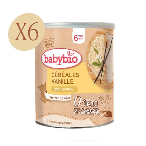 Babybio 【法國】生機寶寶米精-小小米220gX6《 專業嬰幼兒副食品》