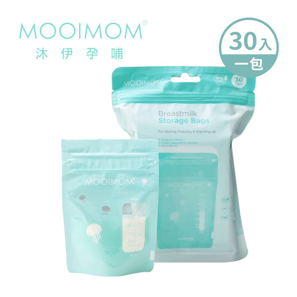 MOOIMOM 沐伊孕哺   站立式母 乳儲存袋-120ml (30入)