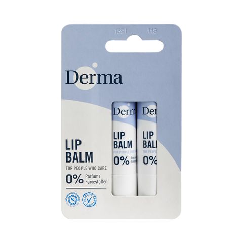 Derma 小燭樹植萃護唇膏 4.8g -2入組