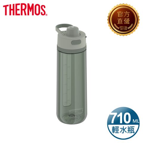 THERMOS 膳魔師 彈蓋輕水瓶710ml-綠色(TP4329GR)