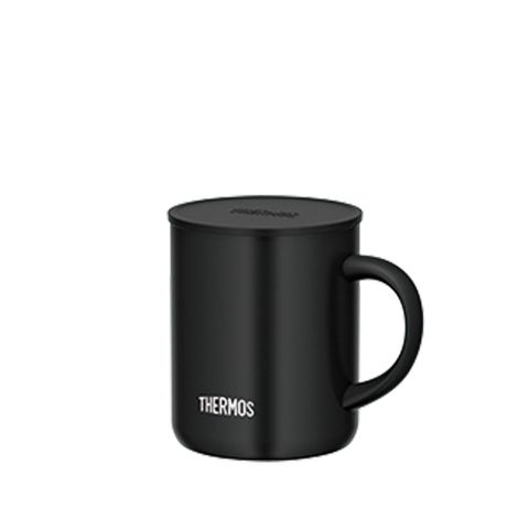 【THERMOS 膳魔師】不銹鋼真空杯350ml-黑色(JDG-350C-BK)