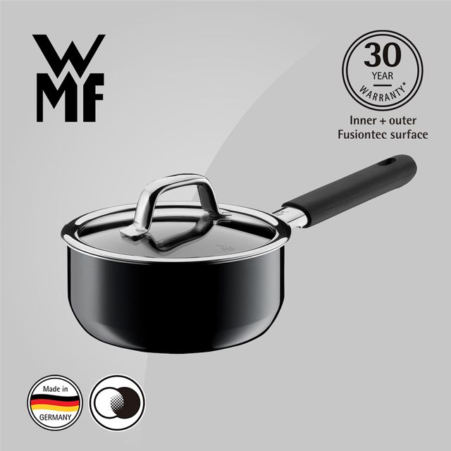 WMF 德國 Fusiontec 單手鍋 16cm 1.3L (黑色)