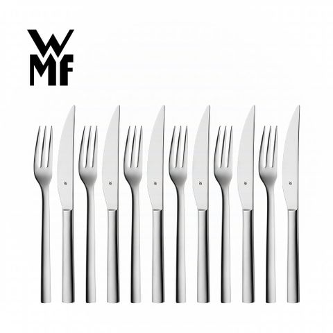 WMF Nuova 1291436046 steak knives and forks 12 pieces