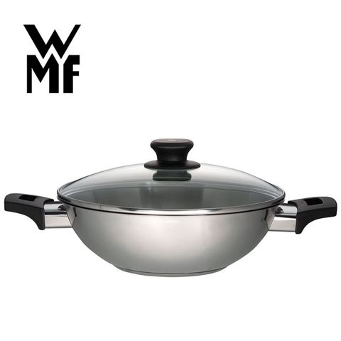 德國WMF PARTY炒鍋 28cm(萬用款)+WMF Profi Plus 不鏽鋼瀝油鍋鏟
