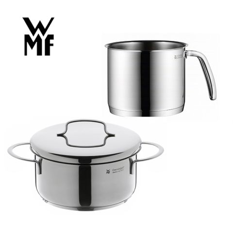 最高回饋7%德國WMF PROVENCE PLUS 牛奶鍋 14cm 1.7L + 迷你低身湯鍋16cm (含蓋)