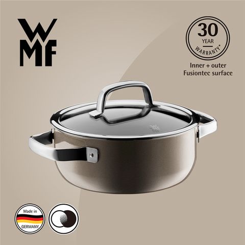 德國WMF Fusiontec 低身湯鍋 20cm 2.4L(棕銅色)