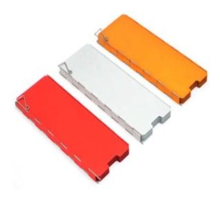 [索樂生活]10片式鋁合金摺疊瓦斯爐隔熱擋風板